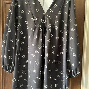 REALLY CUTE - CSCS DESIGN TUNIC TOP - SIZE XL - BABY DOLL STYLE